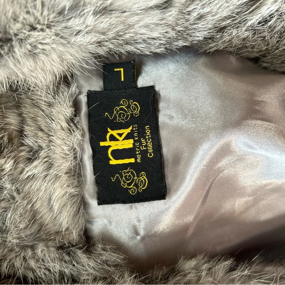 Real rabbit fur vest - Picture 7 of 7